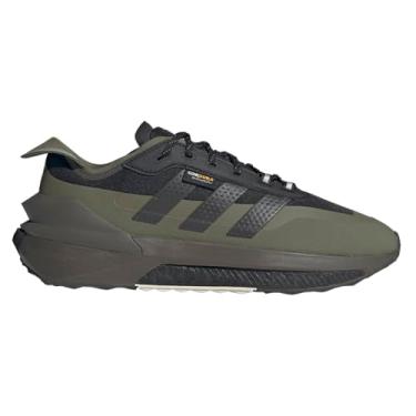 Imagem de adidas Tênis masculino casual NMD R1 com cadarço - Verde, Verde, 36