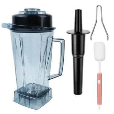Imagem de Para jarra de liquidificador Vitamix 1,8 g, substituição para Vitamix 5200 5000 5300 4500 6300 7500 VM0101 VM0103 VM0197 E310 Classic/Explorian/Commercial Series etc (1, 1, 814.4 jarra + adulteração +