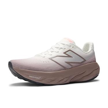 Imagem de New Balance Fresh Foam X 1080 V14 Tênis de corrida feminino, Earth Shadow/Reflection/Urgent Red, 34