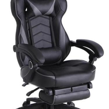 Imagem de Cadeira Escritório Pro Gamer Completa Triplo Apoio - Black - Brazil Ho