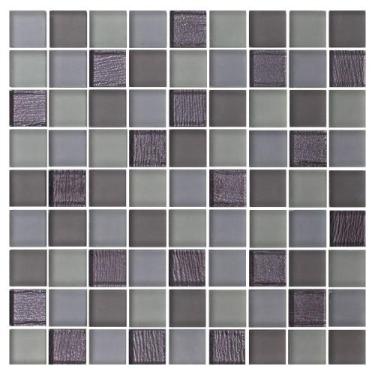 Imagem de Pastilha de Vidro Chic 900 3X3 Placa 30X30cm - 1013023001 - PORTO DESI