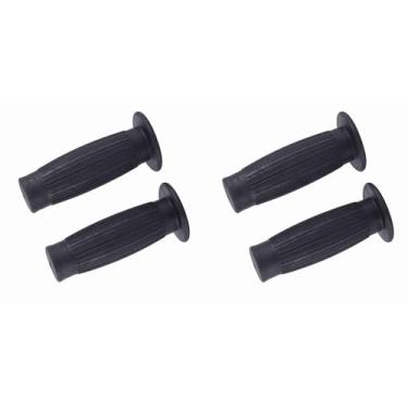 Imagem de Acouto 2 PCs Estilo de Motocicleta de Estilo Vintage Grips para 7 8in e 1in Guidão, Absorção de Vibração Confortável Fácil Instalação Em 3 Cores