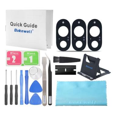 Imagem de Bakewell Substituição da tampa da lente de vidro da câmera traseira para Google Pixel 9