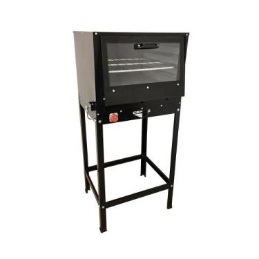Imagem de Forno Médio com Cavalete 80 Litros Alta Pressão com Tampa de Vidro Cef