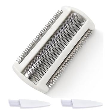 Imagem de Cabeça de alumínio de substituição BG2000 compatível com Bodygroom Series 7000 (BG7030/BG7040), 5000 (BG5025) e 3000 – Sistema hipoalergênico de barbear úmido/seco