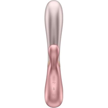 Imagem de Estimulador Rabbit com Aquecimento e Controle via App – Dupla Estimulação Ponto G e Clitóris – 12 Modos de Vibração – Impermeável – Silicone Premium - SF Hot Lover (Prata)