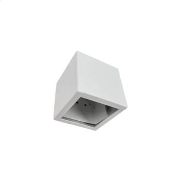 Imagem de Arandela para pergolado área externa 8x8x8 cm soquete GU10 BL 18 branca