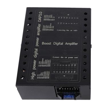 Imagem de Luocute Amplificador Estéreo de Carro, DSP Power AMP 2/4 Ohm Estável 50w X 4ch para Sistemas de Som de Carro, Faixa de Ajuste de Agudos de Baixo Compacto, Amplificador Com Tecnologia de