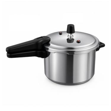 Imagem de Panela De Pressão 5 Litros Fechamento Externo Polida Alumínio Resistente