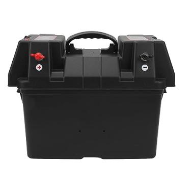 Imagem de Acouto Caixa de Bateria do Motor de Trolling de 12V para RV SUV ATV Camping Truck Com Portas USB e Medidor Digital