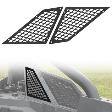 Imagem de JERBOR Capa de ventilação de entrada de ar de alumínio adequada para Polaris RZR PRO XP/4 RZR Turbo R/4 RZR Pro R/4 2020-2025, capa de proteção de entrada RZR esquerda e direita