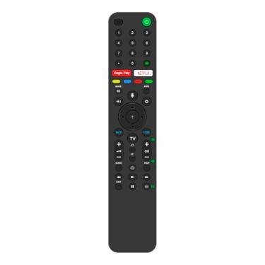 Imagem de Novo controle remoto de substituição de voz RMF-TX500P compatível com Sony TV A8H X85G X95G X8000 X8500 X9000 X9500 Series KD-43X8000H KD-49X8000H KD-55A8H KD-55X8000H KD-65X8000H 9500 G KD-65X9500H