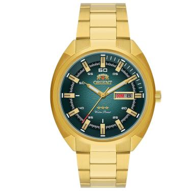 Imagem de Relógio ORIENT Masculino automático dourado NH3GG006 E1KX