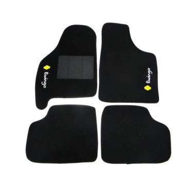 Imagem de Tapete Automotivo Twingo Carpete - Forração Preto - Tapecars