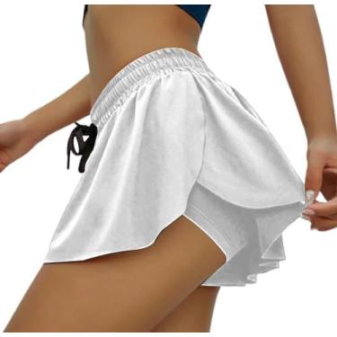 Imagem de Short Saia Fitness Academia Sport Ginastica Tênis - topbrasil , Branco