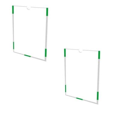 Imagem de 2 Quadros Display Expositor De Aviso Acrilico A4 - Elevador - MAXCRILL