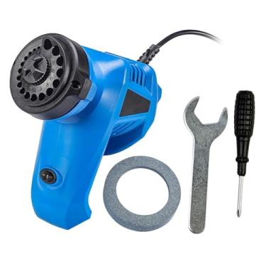 Imagem de Bothyi Afiador de brocas elétricas com rebolo, chave de fenda, ferramenta de afiação, máquina de afiar brocas helicoidais