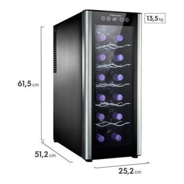 Imagem de Adega Climatizada Painel Touch 12 Garrafas Electrolux Acb121