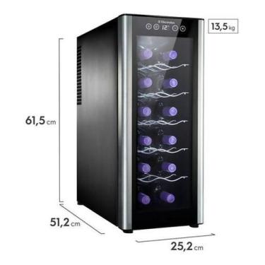 Imagem de Adega Climatizada Painel Touch 12 Garrafas Electrolux Acb121