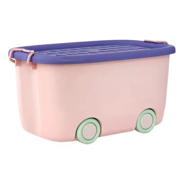 Imagem de Caixa Organizadora Infantil Para Brinquedos Livro E Lego 50l