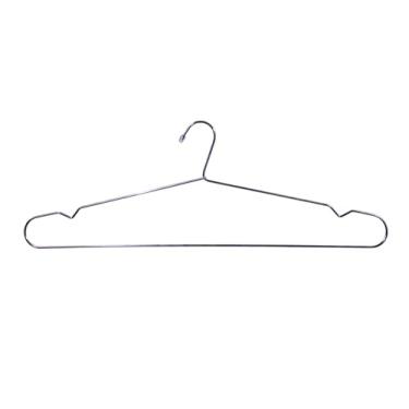 Imagem de Cabide Tintureiro Grande Com Cava em Aço Cromado - 51cm (12)