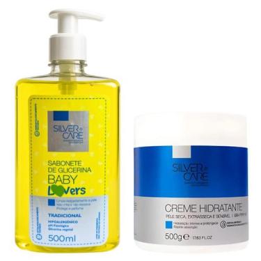 Imagem de Kit Sabonete Infantil Baby + Creme Hidratante S/ Perfume - SIlver Care