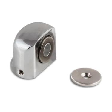 Imagem de Trava Porta MagnéTica – Prendedor Fixador De Porta Com Amortecimento, Batedor Amortecedor,(2 Peca)