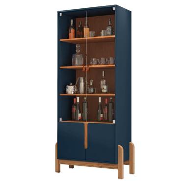 Imagem de Cristaleira 4 Portas Para Sala De Estar 50519 DCASA