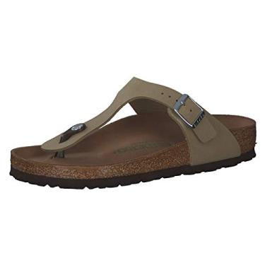 Imagem de Birkenstock Chinelos Gizeh escovado W, Verde, 9-9.5