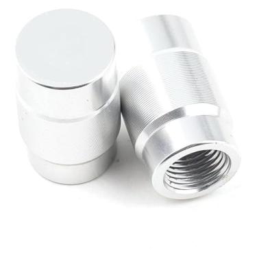 Imagem de Tampa de válvula de pneu de roda de motocicleta compatível com Y&AMAHA MT07 FZ07 MT09 FZ09 FJ09 MT03 MT25 MT125 MT10 FZ10 MT-07 2021-2024 (M Prata)