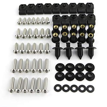 Imagem de Conjunto completo de parafusos de carenagem Xitomer de aço inoxidável, para DUCATI 848 1098 1198, kits de montagem arruelas/porcas/fixações/ilhós/ilhós, parafusos completos para boby