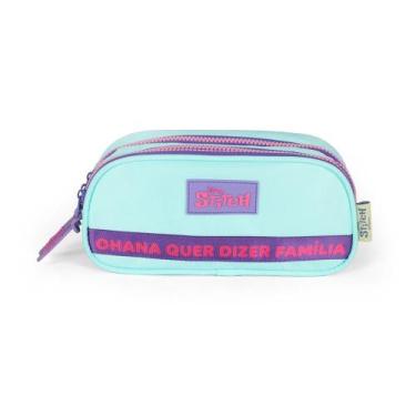 Imagem de Estojo Escolar Infantil Disney Stitch Luxo 3 Compartimentos - up4you, 