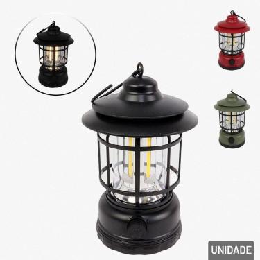 Imagem de Luminária de LED 17cm Lamparina Decorativa Color - Tudo em Caixa