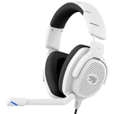 Imagem de Fone de ouvido para jogos Jimonyer para PC/PS4/PS5/Xbox One/Switch Whi