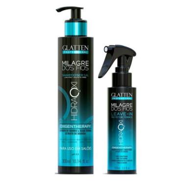 Imagem de Glatten Milagre dos Fios Hidra Oxi Shampoo e Leave-in