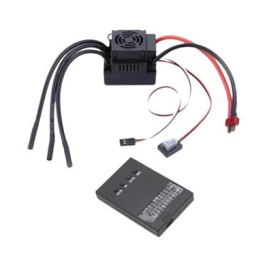 Imagem de Controlador De Velocidade Elétrico Brushless ESC 120A Para Carro RC 1/
