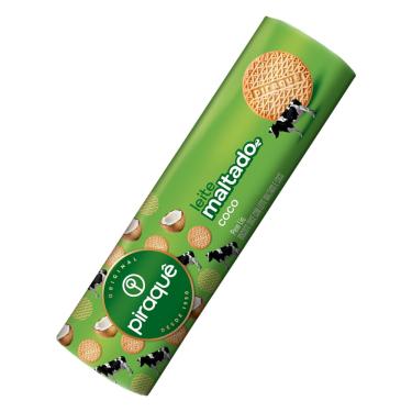 Imagem de Biscoito Leite Maltado e Coco Piraquê 132g