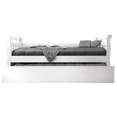 Imagem de Bicama Babá Júlia Branco Brilho - Carolina