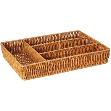 Imagem de Organizador Gaveta Porta Talheres Fibra Sintética Resistente Durável