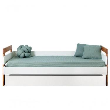 Imagem de Cama Solteiro Nola Com Auxiliar+Colchão Cannes Herval