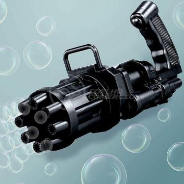 Imagem de Máquina Elétrica Lança Bolhas Sabão Preto