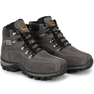 Imagem de Bota Coturno Adventure Masculino Unissex Couro Legítimo Várias Cores A