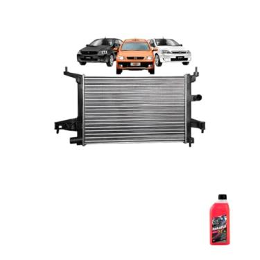Imagem de Kit Radiador GM Corsa Classic 10> Com Aditivo Radiador Paraflu 01 Litro Rosa