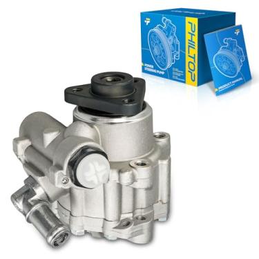 Imagem de PHILTOP Bomba de direção hidráulica 215483, adequada para 2004-2006 X3, substitui OE 13475, 215483, 32413404615