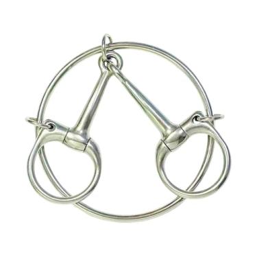 Imagem de Generic Freio de Bridão para Cavalo, Equipamento de Arreio, Acessório de Treinamento, Argola Solta, Leve,