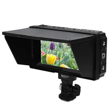 Imagem de aqxreight Fotga C50 Monitor de Câmera IPS de 5 Polegadas para 3DLUT / Forma de Onda/Vetor / 3G SDI / 4K Entrada Saída 3G e Etc Modos Monocromático/Vetorscópio/Histograma / 3D para Forma de