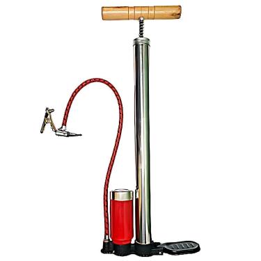 Imagem de Bomba De Ar Manual Manômetro Pneu-Unissex