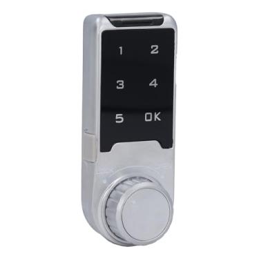 Imagem de Luocute Fechadura Eletrônica do Armário, Fechadura de Segurança de Entrada Sem Chave Com Teclado Digital Touch Com Senha Personalizável para Armário de Gaveta de Arquivo e Academia (L20)