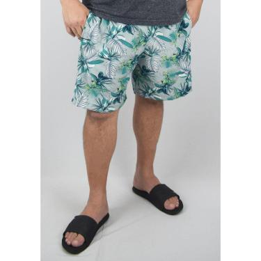 Imagem de Short Estampado Elastano Plus Size Grande Bermuda xgg floral-Masculino