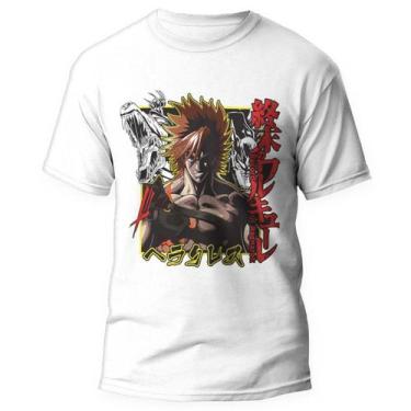 Imagem de Camiseta Camisa Record Of Ragnarok Anime 2 - Kamisetas Otaku, Branco, 